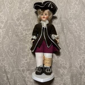 Vintage Carlson George Washington Doll With Tag